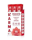 Karma Probiotic Hydration Packet - 6 Pack, Berry Cherry Powder Drink Mix Stick - On-The-Go Immune & Gut Health Support