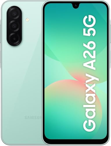 Samsung Galaxy A26 5G AI Smartphone ohne Vertrag, Simlockfreies AI Handy mit And