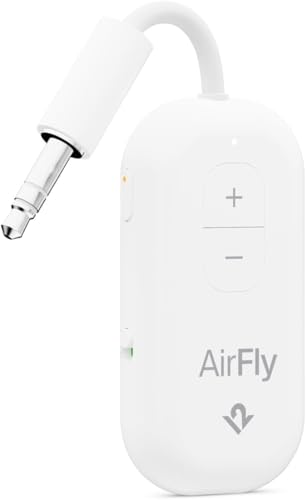 AirFly Pro 2 – Bluetooth Adapter, Pair 2 AirPods or Wireless Headphones – 3.5mm 