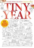 Tiny Year Colouring Book: | 48 Seasonal Designs | Agota Pop Colouring Book | Simple Colouring for Beginners