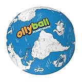 Ollyball Planet Earth Ultimate Indoor Play Ball, Colorful Ball, Suitable for Indoor and Outdoor Use Educational Toy