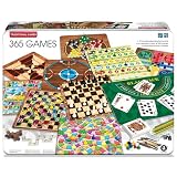 365 Games Traditional Strategy Board Card Games Tin Storage