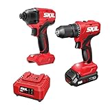 Skil Pwrcore 20V Brushless 2 Tool Drill Driver And Impact Dr