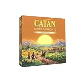 CATAN Cities & Knights Board Game Expansion (6th Edition) Enhance Gameplay with New Challenges! Strategy Game for Kids & Adults, Ages 12+, 3-4 Players, 90 Minute Playtime, Made by Catan Studio
