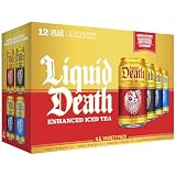 Liquid Death Iced Tea O G Variety Less Sugar Boost Of Caffei