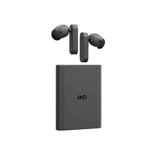 HMD Amped Buds kabellose Bluetooth In-Ear-Kopfhörer mit integrierter Powerbank (