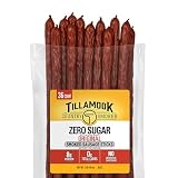 Tillamook Country Smoker Smoked Sausage, Zero Sugar, Original, 16 Ounce (36 Count Meat Sticks) Real Hardwood Smoked Sausages, Low Carb, High Protein Ready to Eat Keto Snack