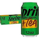 Sprite Tea Zero Sugar Lemon Lime And Tea Flavored Soda 12 Fl