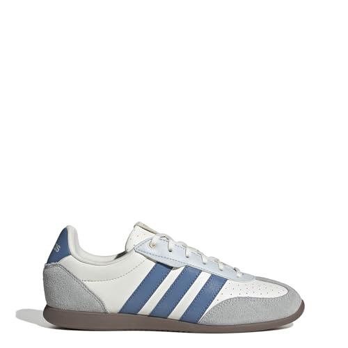 adidas Barreda - Tenis Bajos para Mujer, Blanco/Gum, 25 cm