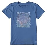 Life Is Good Women S Crusher Lite Tee Shirt Short Sleeve Cot