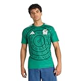 adidas Men's Mexico 26 Home Fan Jersey, Bold Green, Large