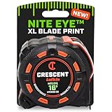 Crescent Lufkin 16 Ft Shockforce Nite Eye Magnetic Tape Meas