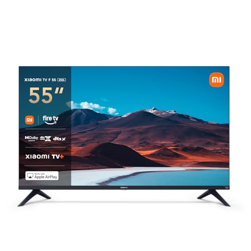 XIAOMI TV F 55, 55 Pulgadas (140 cm), 4K UHD, Smart TV, Fire OS8, Control por Vo