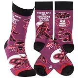 Primitives By Kathy Novelty Socks Conspiracy Theory Socks On