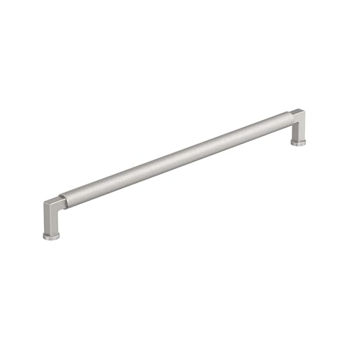 Amerock Balata 18 inch (457mm) Center-to-Center Satin Nickel Appliance Pull, BP3