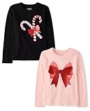 The Children S Place Girls All Holidays Long Sleeve Graphic
