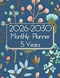Five Year Planner 2026-2030: A Spacious 60 Month Organizer Designed for Those Who Prefer Simplicity, Offering Only the Essential Calendar Pages