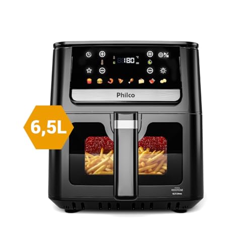Air Fryer Philco 6,5L Visor Glass 1700W 127V