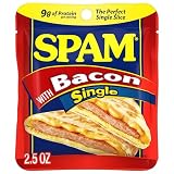 Spam Single Bacon 2 5Oz Individual Pouch Pack Of 12 Fully Co