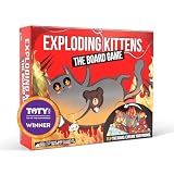 Exploding Kittens: The Board Game - The Action Packed Party Game to Celebrate 10th Birthday - 2-6 Players Aged 7+ - Great for Adults, Teens, Collectors, Kids