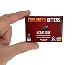 World's Smallest Exploding Kittens Hilarious Game for Family Game Night in Miniature Size | Travel Game | Funny Card Games | for Ages 8 and up