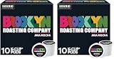 Brooklyn Roasting Company Java Mocha, Single Serve Keurig K-Cup Pods, Medium Roast Coffee, 10-Count Box (Pack of 2)