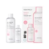 TONYMOLY Wonder Ceramide Mochi Milky Toner Set – Korean Hydrating Toner with Ceramides, Hyaluronic Acid & Cica – Barrier Repair, Glass Skin Hydration – Jumbo 500ml + 100ml Travel Size (Value Size Duo)