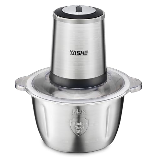YASHE Tritatutto Elettrico 500W, Robot da Cucina con Ciotola ...