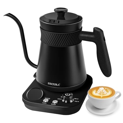 Secura Electric Gooseneck Kettle Variable Temp