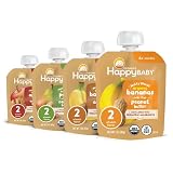 Happy Baby Organics Nutty Blends Stage 2 Fruit And Nut Butte