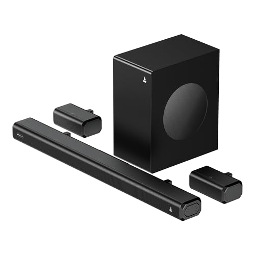 Boat Aavante Prime 5.1 5000D, Cinematic Dolby Audio, 500W Signature Sound, 5.1-CH, Multiple Ports, EQ Modes & Remote