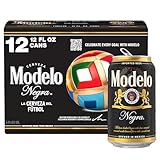 Modelo Negra Import Beer, 12 pk, 12 fl. oz. Cans, 5.4% ABV