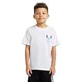Messi Boys Lifestyle Short Sleeve T Shirt Slim Fit Graphic T