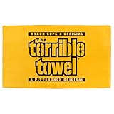 Littlearth Classic Gold Terrible Towel, Pure Cotton - Myron Cope's Official
