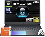 Alienware 18 Area-51 Gaming Laptop, NVIDIA RTX 5080 16GB GDDR7, Intel Ultra 9 275HX 5.4GHz, 18" WQXGA 300Hz 2.5K Display, 32 GB DDR5 RAM, 1 TB SSD, Wi-Fi 7, Quad Fan Cooling, 4K Camera, Win 11 Pro