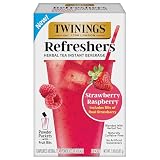 Twinings Strawberry Raspberry Refreshers Herbal Tea Instant