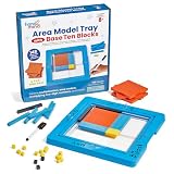 Hand2Mind Area Model Tray With Base Ten Blocks Multiplicatio