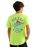 Huk Kids Short Sleeve Performance Tee Fishing T Shirt For Ki
