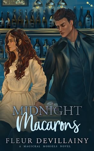 Cover of Midnight Macarons: A Spicy Wolf Shifter Paranormal Romance with Fated Mates, Motorcycles, and Magical Macarons (Magickal Morsels)