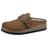 White Mountain Women S Bueno Mule Chestnut Suede With Faux F
