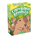 Aquarius Capybara Bonanza Card Game – Fast-Paced Family Party Card Game for Kids Teens and Adults, Strategy & Chaos Gameplay, Ages 8+, Capybara Merchandise and Collectibles