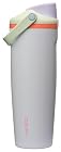Owala FreeSip Sway Insulated Stainless Steel Water Bottle with Two-Way Spout, Built-In Straw and Bucket Handle, Made for Trav