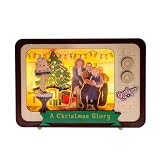 Kurt Adler A Christmas Story Battery Operated LED Lighted Musical TV Table Piece