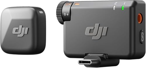 dji Mic Mini (2 TX + 1 RX), Audio Rico en Detalles, micrófono lavalier inalámbrico para cámara/Android, vlog para 2 Personas, producción en Equipo