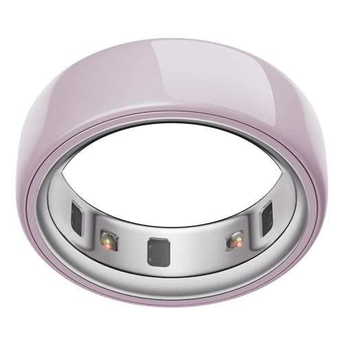 Oura Ring 4 - Ceramic Petal - Size 7 - Sleep, Activity, Women’s Health, AI Advis