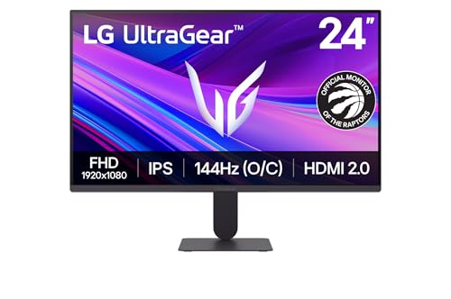 LG Gaming Monitor 24G411A-B 24-inch Ultragear/Full HD (1920 x 1080)/ IPS /144Hz 