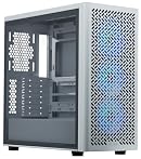 Cooler Master Elite 502 White ATX High Airflow PC Case, Type C, aRGB Fan - ( - Coupon)