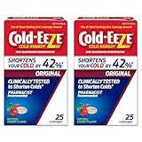 Cold Eeze Natural Cherry Zinc Lozenges Homeopathic Cold Reme