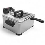 Alpha Living Electric Deep Fryer 4 5L Deep Fryer With Basket