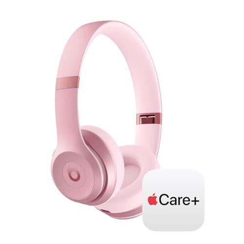 Beats Solo 4 with AppleCare+ for Headphones (2 Years) - Metallic Pink